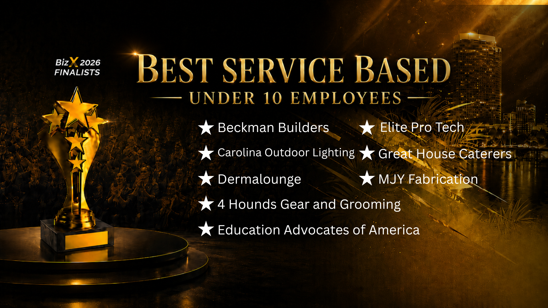 Best Service - UNDER 10 Employees