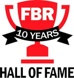 Franchise Business Review Hall of Famer – 10 Years